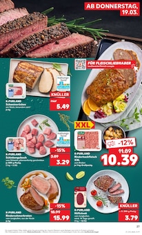 Steak im aktuellen Kaufland Prospekt (Aachen) Steak im Kaufland Prospekt "KNĂśLLER" mit 68 Seiten (Aachen)
