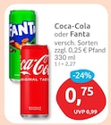 Aktuelle Cola Angebote bei budni in Pinneberg Aktuelles Coca-Cola oder Fanta Angebot bei budni in Pinneberg ab 0,75 €