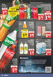 Cola im aktuellen EDEKA Prospekt (Sankt Augustin) Cola im EDEKA Prospekt "Aktuelle Angebote" mit 26 Seiten (Sankt Augustin)