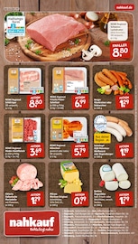 Aktueller nahkauf Prospekt mit Weißwurst, "nichts liegt näher", Seite 8