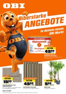 OBI Prospekt BIBERSTARKE ANGEBOTE mit  Seiten in Nienburg (Weser) und Umgebung