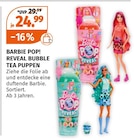 REVEAL BUBBLE TEA PUPPEN von BARBIE POP! im aktuellen Müller Prospekt für 24,99 €