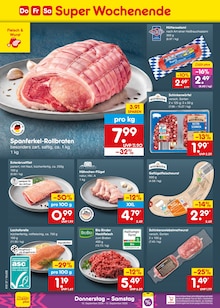 Schweinefilet im aktuellen Netto Marken-Discount Prospekt (Mannheim) Schweinefilet im Netto Marken-Discount Prospekt "Aktuelle Angebote" mit 73 Seiten (Mannheim)
