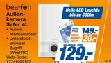 Außenkamera Safer 4L Angebote von bea-fon bei expert Karlsruhe für 129,00 €