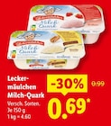 Milch-Quark Angebote von Leckermäulchen bei Lidl Dresden für 0,69 €