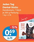 Dental-Sticks von Jeden Tag im aktuellen V-Markt Prospekt für 0,69 €