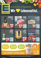Aktueller EDEKA Prospekt mit Sekt, "Wir lieben Lebensmittel!", Seite 1