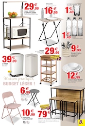 Promos Tabouret dans le catalogue "C'est bientôt LA RENTRÉE !" de Bazarland Tabouret en promo dans le catalogue Bazarland à la page 9