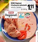 Frischwurst-Aufschnitt Angebote von REWE Regional bei REWE Hamm für 1,11 €