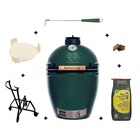 Aktuelles Big Green Egg Holzkohlegrill Set Large L (Large) Grün Keramik Angebot bei Segmüller in Neuss ab 2.165,00 €