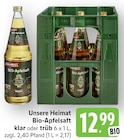 Bio-Apfelsaft Angebote von Unsere Heimat bei EDEKA Offenburg für 12,99 €