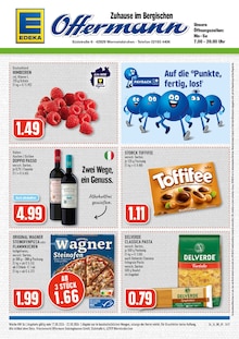 EDEKA Prospekt der Woche "Aktuelle Angebote" Seite 1, 17.08.2026 bis 22.08.2026 für Wermelskirchen Aktueller EDEKA Prospekt "Aktuelle Angebote" Seite 1 von 4 Seiten für Wermelskirchen