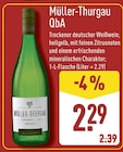 QbA von Müller-Thurgau für 2,29 € bei ALDI Nord im Angebot QbA von Müller-Thurgau im aktuellen ALDI Nord Prospekt