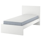 Bettgestell mit Matratze weiß/Vesteröy mittelfest 90x200 cm Angebote von MALM bei IKEA Dinslaken für 273,00 €