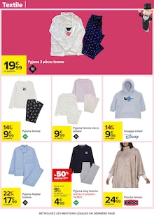 Chez Carrefour Chemise De Nuit Tex Carrefour Promo Pyjama Femme à Dunkerque  ᐅ Achat Pyjama Femme Pas Cher à