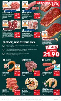 Rindfleisch im Kaufland Prospekt "KNÜLLER" mit 63 Seiten (Braunschweig)