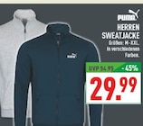 Herren Sweatjacke im Angebot bei Marktkauf in Hattingen Herren Sweatjacke Angebote von PUMA bei Marktkauf Hattingen für 29,99 €