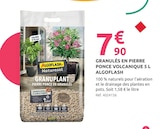 Granulés en Pierre Ponce Volcanique - Algoflash - Mr.Bricolage Granulés en Pierre Ponce Volcanique - Algoflash à 7,90 € dans le catalogue Mr.Bricolage