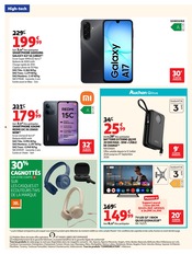 Promos Téléphone Portable dans le catalogue "LA RENTRÉE À PRIX K.O." de Auchan Hypermarché Téléphone Portable en promo dans le catalogue Auchan Hypermarché à la page 4
