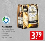 Pilsener Angebote von Warsteiner bei famila Nordost Norderstedt für 3,79 €