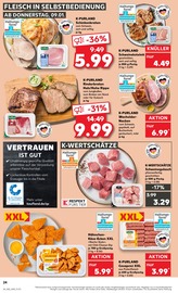 Aktueller Kaufland Prospekt mit Hähnchen, "Aktuelle Angebote", Seite 24