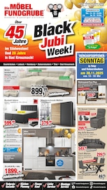 Schrank im Die Möbelfundgrube Prospekt in Homburg Aktueller Die Möbelfundgrube Prospekt mit Schrank, "Black Jubi Week!", Seite 1