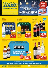 Aktueller Netto Marken-Discount Discounter Prospekt für Sonnefeld: DER ORT, AN DEM DU IMMER AUSGEZEICHNETE PREISE FINDEST. mit 6} Seiten, 22.12.2025 - 27.12.2025