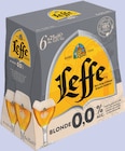 Boisson à base de bière sans alcool blonde - LEFFE en promo chez Intermarché Super Boisson à base de bière sans alcool blonde - LEFFE dans le catalogue Intermarché Super