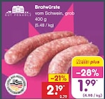 Bratwürste Angebote von Gut Ponholz bei Netto Marken-Discount Offenbach für 1,99 €
