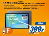 Tablet Galaxy Tab S10 FE 128GB Wi-Fi im Angebot bei expert in Beckum Tablet Galaxy Tab S10 FE 128GB Wi-Fi Angebote von SAMSUNG bei expert Beckum für 399,00 €