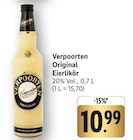Original Eierlikör im Angebot bei EDEKA in Neustadt Original Eierlikör Angebote von Verpoorten bei EDEKA Neustadt für 10,99 €