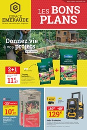 Promos Bricolage dans le catalogue "Donnez vie à vos projets" de Espace Emeraude Bricolage en promo dans le catalogue Espace Emeraude à la page 1