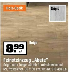 Feinsteinzeug „Abete“ bei OBI in Bocholt Feinsteinzeug „Abete“ im Angebot bei OBI Bocholt für 8,99 €