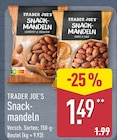 Snack-Mandeln im Angebot bei ALDI Nord in Paderborn Snack-Mandeln Angebote von Trader Joe's bei ALDI Nord Paderborn für 1,49 €