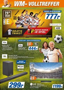 Fernseher im expert Prospekt "Top Angebote" mit 12 Seiten (Halle (Saale))