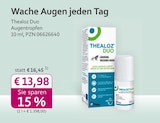 Augentropfen von Thealoz Duo im aktuellen mea - meine apotheke Prospekt für 13,98 €