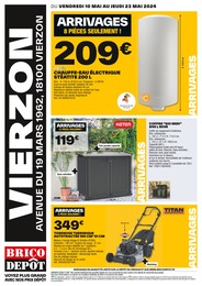 Catalogue Brico Dépôt "VIERZON" à Vierzon et alentours, 4 pages, 10/05/2024 - 23/05/2024