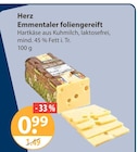Emmentaler foliengereift bei V-Markt im Füssen Prospekt für 0,99 €