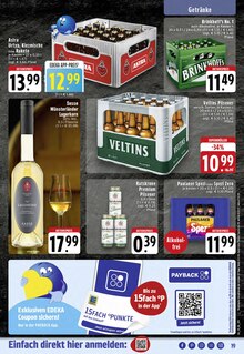 Bier im EDEKA Prospekt "Aktuelle Angebote" mit 24 Seiten (Rheine)