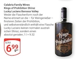 Kings of Prohibition Shiraz Lucky Luciano Barossa Valley bei GLOBUS im Prospekt "" für 6,99 €