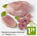 Aktuelle Schweinefleisch Angebote bei E center in Trier Aktuelles Schweine-Schnitzel Angebot bei E center in Trier ab 1,29 €