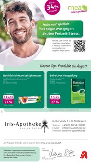 Aktueller mea - meine apotheke Prospekt "Unsere August-Angebote" für Kehl Aktueller mea - meine apotheke Prospekt für Kehl mit Seiten