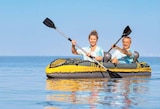 Boot im Netto Marken-Discount Prospekt Aufblasbares Kajak für 2 Personen von ebfun im aktuellen Netto Marken-Discount Prospekt für 99,99 €