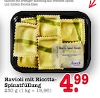 Aktuelle Nudeln Angebote bei E center in Frankfurt (Main) Aktuelles Ravioli mit Ricotta-Spinatfüllung Angebot bei E center in Frankfurt (Main) ab 4,99 €