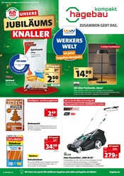 Aktueller hagebau kompakt Baumarkt Prospekt in Woltersdorf und Umgebung, "UNSERE JUBILÄUMS KNALLER" mit 8 Seiten, 27.04.2024 - 04.05.2024