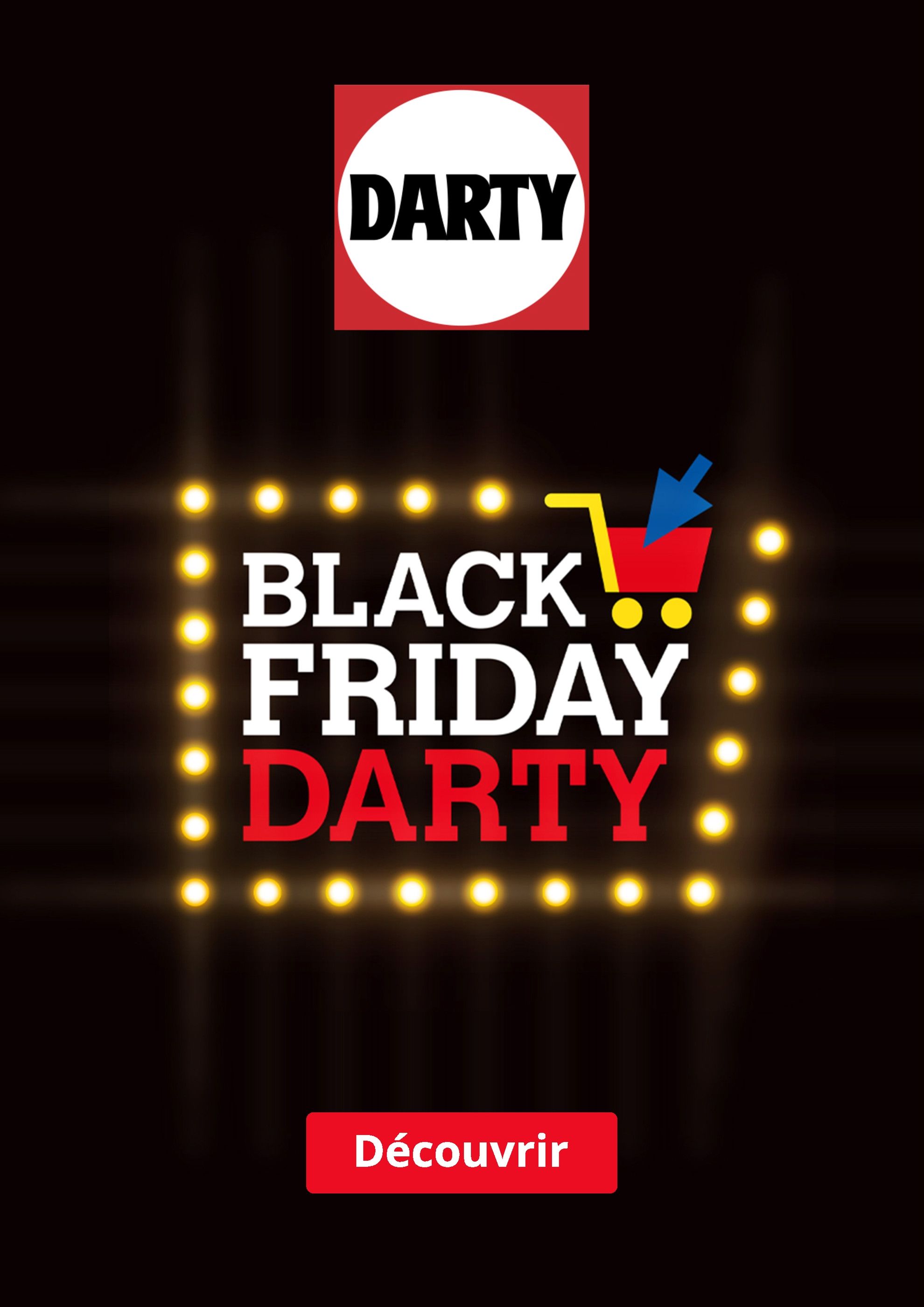Catalogue Darty à Saint-Jean-de-Védas, avec 1 page Prospectus Darty à Saint-Jean-de-Védas, "Black Friday", 1 page, 19/11/2021 - 28/11/2021