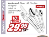 Menübesteck Alpha im Angebot bei Möbel AS in Homburg Menübesteck Alpha Angebote bei Möbel AS Homburg für 29,95 €