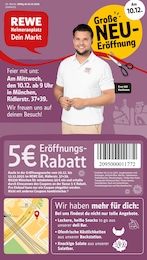 REWE Prospekt für München mit 24 Seiten REWE Prospekt "Dein Markt" für München, 24 Seiten, 08.12.2025 - 13.12.2025