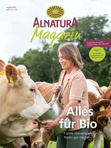 Alnatura Prospekt "Alnatura Magazin" mit 60 Seiten