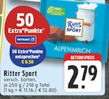 Alpenmilch Angebote von Ritter Sport bei E center Ahlen für 2,79 €